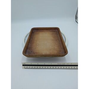 Pampered Chef Family Heritage Collection Stoneware Bar Pan Small 10x7 010607